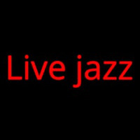 Live Jazz 1 Neon Skilt