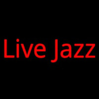 Live Jazz Neon Skilt