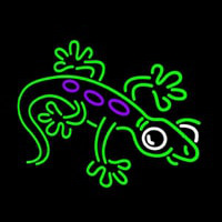 Lizard 2 Neon Skilt