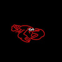 Lobster Logo Neon Skilt