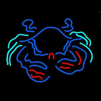 Logo Of Crab 1 Neon Skilt