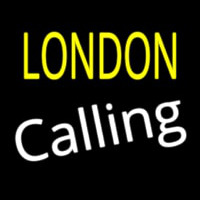 London Calling Neon Skilt