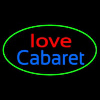 Love Cabaret Neon Skilt