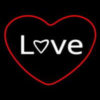 Love Heart Neon Skilt