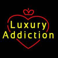 Lu ury Addict Neon Skilt