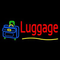 Luggage Neon Skilt