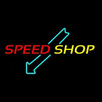 Machine Speed Shop Neon Skilt
