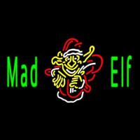 Mad Elf Neon Skilt