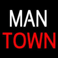 Man Town Neon Skilt