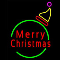 Marry Christmas Logo 2 Neon Skilt