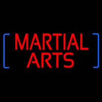 Martial Arts Neon Skilt