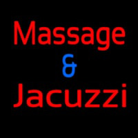 Massage And Jacuzzi Neo Sign Neon Skilt
