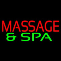 Massage And Spa Neon Skilt