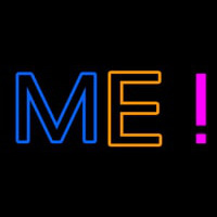Me Neon Skilt
