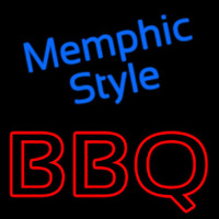 Memphis Style Bbq Neon Skilt