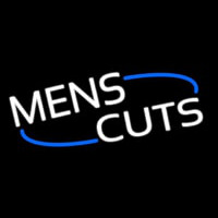 Mens Cuts Neon Skilt