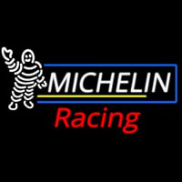Michelin Racing Michelin Man Tires Neon Skilt