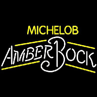 Michelob Amber Bock Neon Skilt