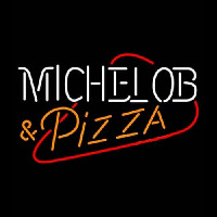 Michelob Pizza Neon Skilt