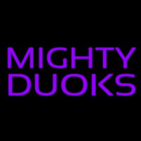 Mighty Duoks Neon Skilt