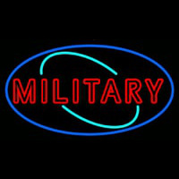 Military Neon Skilt