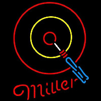 Miller Dart Beer Sign Neon Skilt