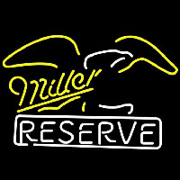 Miller Eagle Reserve Beer Sign Neon Skilt