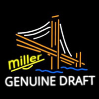 Miller Golden Gate Bridge Neon Skilt