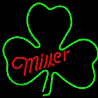 Miller Green Clover Neon Skilt