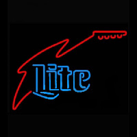 Miller Lite Guitar Neon Skilt