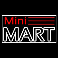 Mini Mart Neon Skilt