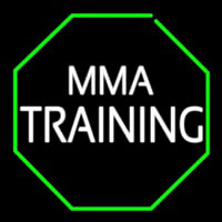 Mma Training Martial Arts Neon Skilt