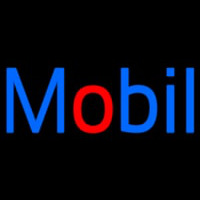 Mobil Neon Skilt