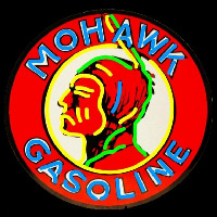 Mohawk Gasoline Neon Skilt