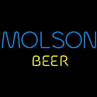 Molson Beer Sign Neon Skilt