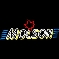 Molson Double Stroke Marquee Neon Skilt