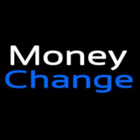 Money Change Neon Skilt