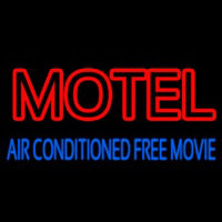 Motel Air Conditioned Neon Skilt