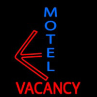 Motel Vacancy With Arrow Neon Skilt