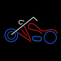 Motorcycle Logo Neon Skilt