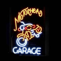 Motorhead Garage Neon Skilt