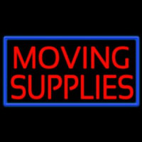 Moving Supplies Neon Skilt