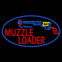 Muzzle Loader Neon Skilt