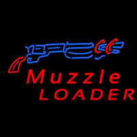 Muzzle Loader Neon Skilt