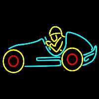 NASCAR Boy Neon Skilt