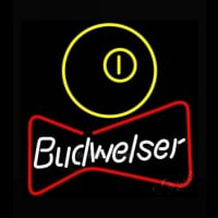 NEW Budweiser Pool Bowtie Beer Light Neon Skilt