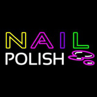Nail Polish Neon Skilt