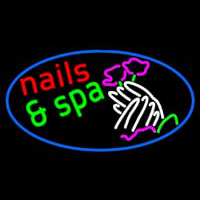 Nails And Spa Neon Skilt