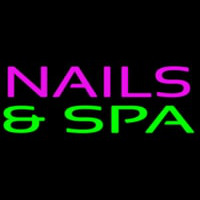 Nails And Spa Neon Skilt