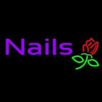 Nails Neon Skilt
